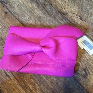 Hot Pink clutch bag